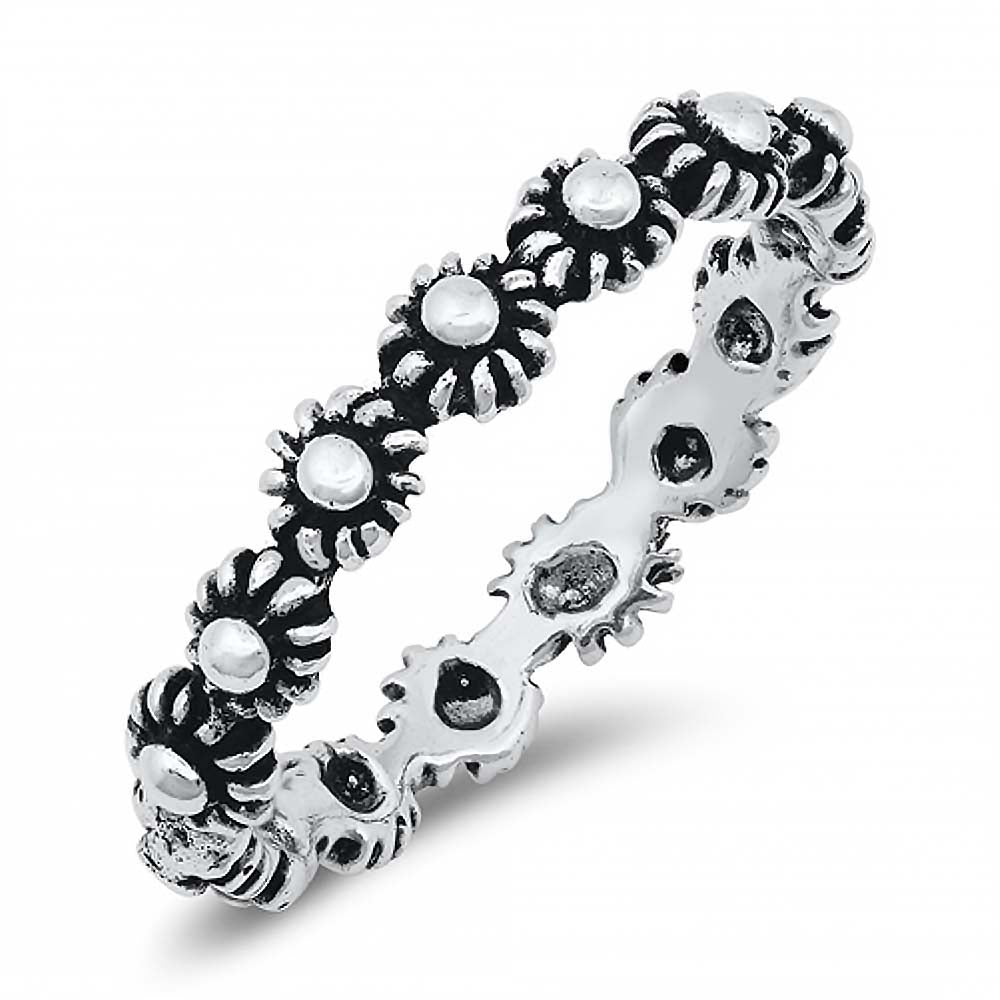 Sterling Silver Bali Design Ring