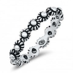 Sterling Silver Bali Design Ring