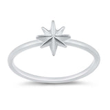 Sterling Silver High Polish Twinkle Stars Ring