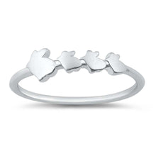 Load image into Gallery viewer, Sterling Silver High Polish Rabbits Ring