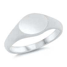 Load image into Gallery viewer, Sterling Silver High Polish Plain Ring