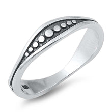 Load image into Gallery viewer, Sterling Silver Oxidized Plain Ring
