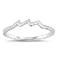 Load image into Gallery viewer, Sterling Silver Polished Zodiac Aquarius Ring