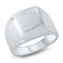Load image into Gallery viewer, Sterling Silver High Polish Plain Ring