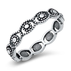 Sterling Silver Plain Ring