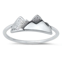 Load image into Gallery viewer, Sterling Silver Mountain Ring