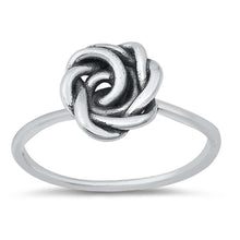 Load image into Gallery viewer, Sterling Silver Flower Ring