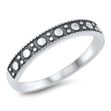 Load image into Gallery viewer, Sterling Silver Oxidized Plain Ring