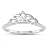 Sterling Silver Baby Crown Ring