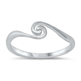 Sterling Silver Swirl Ring