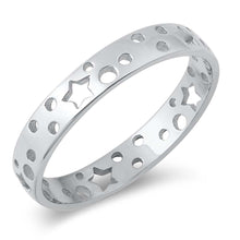 Load image into Gallery viewer, Sterling Silver Stars Ring