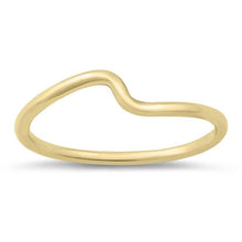Load image into Gallery viewer, Sterling Silver Yellow Gold Plated Ring