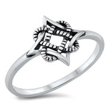 Sterling Silver Oxidized Celtic Ring
