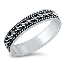 Load image into Gallery viewer, Sterling Silver Oxidized Bali Ring