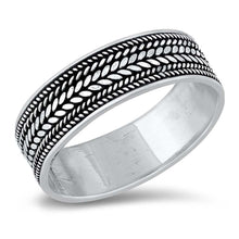 Load image into Gallery viewer, Sterling Silver Oxidized Bali Ring