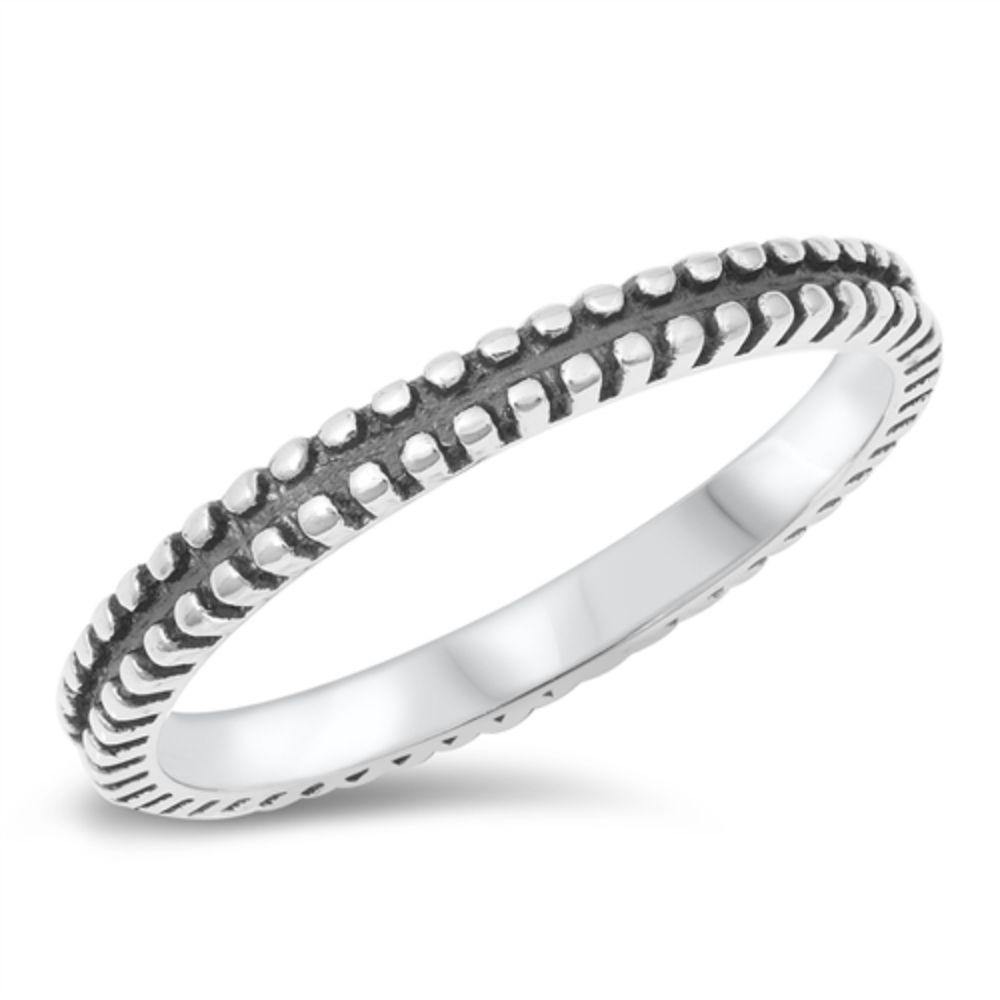 Sterling Silver Oxidized Ring