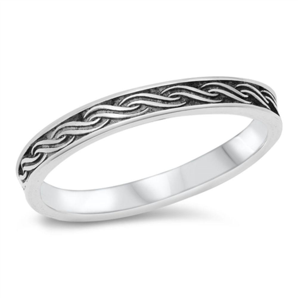 Sterling Silver Oxidized Ring