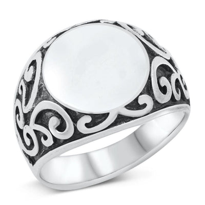 Sterling Silver Oxidized Ring - silverdepot