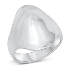 Load image into Gallery viewer, Sterling Silver Oxidized Dome Ring - silverdepot