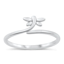 Load image into Gallery viewer, Sterling Silver Dragonfly Ring - silverdepot