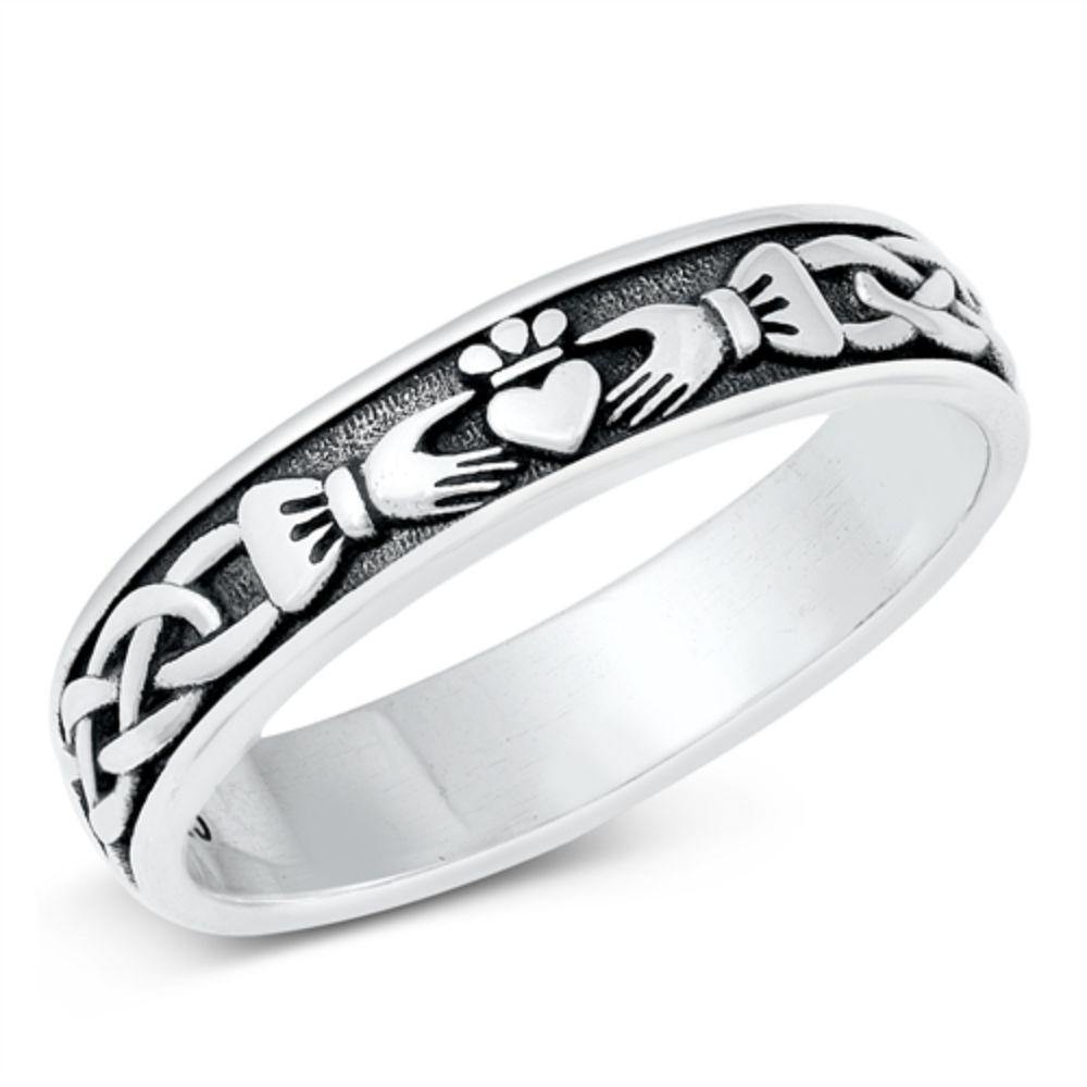 Sterling Silver Claddagh Ring