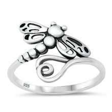 Load image into Gallery viewer, Sterling Silver Dragonfly Ring - silverdepot