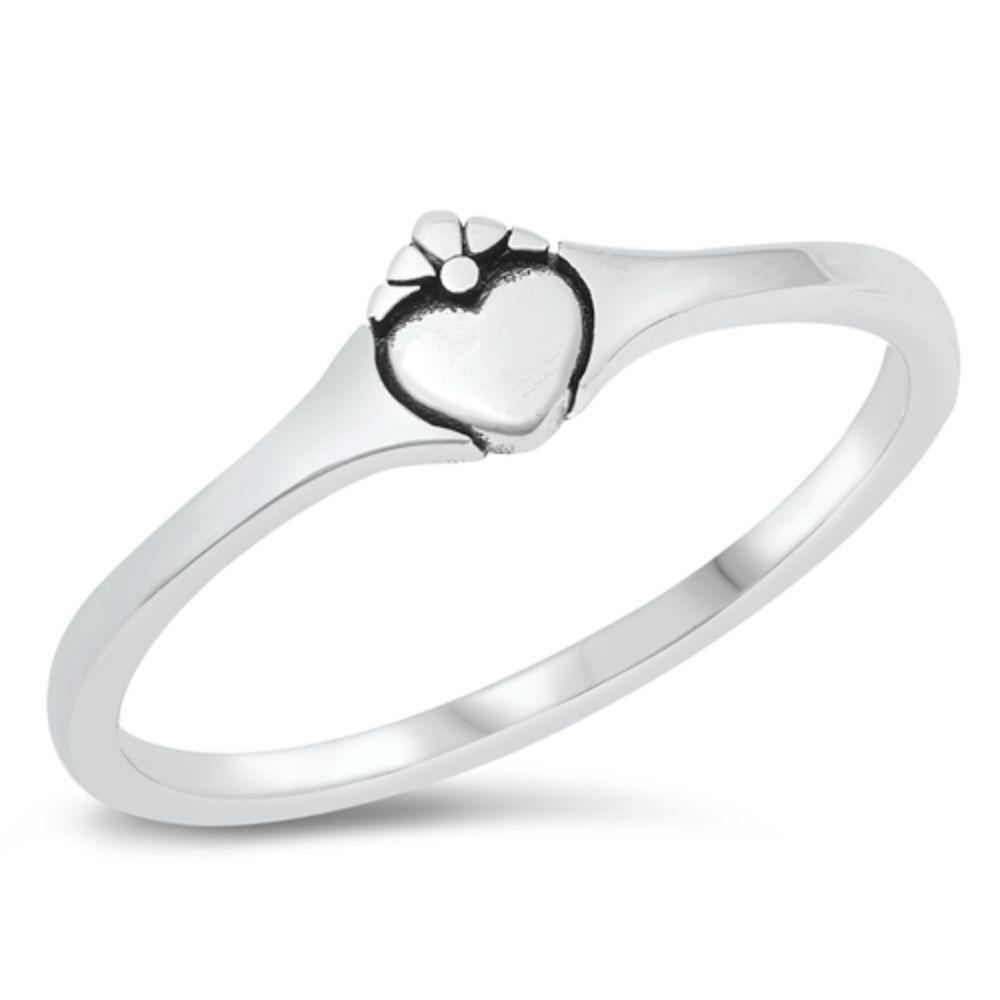 Sterling Silver Heart Ring
