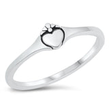 Sterling Silver Heart Ring