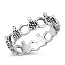 Load image into Gallery viewer, Sterling Silver Oxidized Turtle  Ring