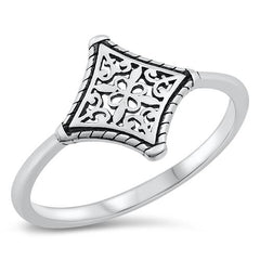 Sterling Silver Oxidized Ring