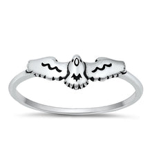 Load image into Gallery viewer, Sterling Silver Oxidized Bird Ring