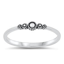 Load image into Gallery viewer, Sterling Silver Oxidized Bali Ring