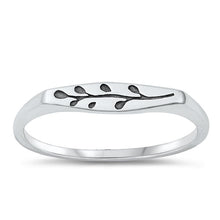 Load image into Gallery viewer, Sterling Silver Oxidized Branch Ring