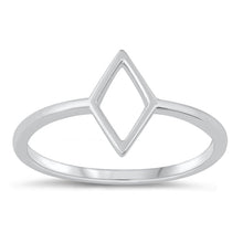 Load image into Gallery viewer, Sterling Silver Oxidized Diamond Ring