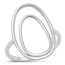 Load image into Gallery viewer, Sterling Silver Rhodium Plated Sphere Ring