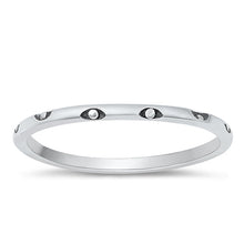 Load image into Gallery viewer, Sterling Silver Oxidized Ring-1.4mm