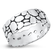 Load image into Gallery viewer, Sterling Silver Oxidized Ring-7.7mm