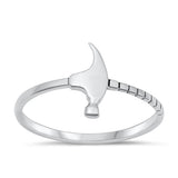 Sterling Silver Oxidized Hammer Ring