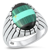 Load image into Gallery viewer, Sterling Silver Multi-Colored Stone Ring