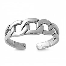 Load image into Gallery viewer, Sterling Silver Designed Toe Ring