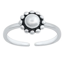 Load image into Gallery viewer, Sterling Silver Bali Toe Ring