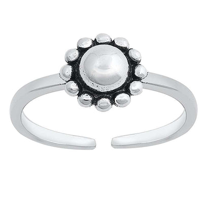 Sterling Silver Bali Toe Ring