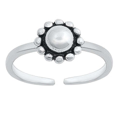 Sterling Silver Bali Toe Ring