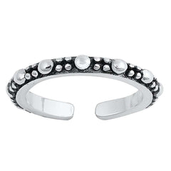 Sterling Silver Bali Toe Ring