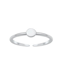 Load image into Gallery viewer, Sterling Silver Oxidized Toe Ring-3.1 mm