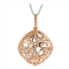 Sterling Silver Necklace With CZ