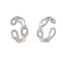 Load image into Gallery viewer, Sterling Silver Rhodium Ear Cuff