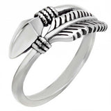 Sterling Silver Oxidized Arrow Shaped Ring