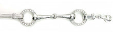 Load image into Gallery viewer, Sterling Silver Pave Cz on Circle Tennis Bracelet with Bracelet Width of 16MM