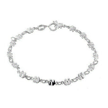 Load image into Gallery viewer, Sterling Silver Small Elephants Bracelet